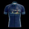 Massachusetts Team Cycling Jersey, Cycling Bicycle Shirt - Men's Short Sleeve Jersey - S