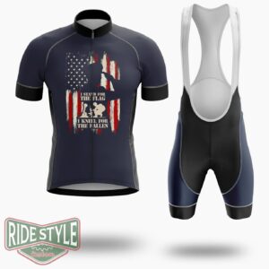 Memorial Day Collection Cycling Jersey Kit - Short Sleeve Cycling Jersey Kit-White