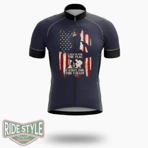 Memorial Day Collection Cycling Jersey Kit - Short Sleeve Cycling Jersey-White