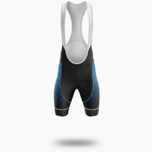 Men's Colorado Blue Cycling Jersey Full Kit - Bib Shorts-White