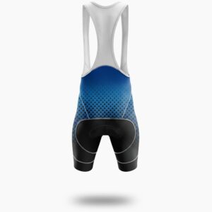 Men's Colorado Blue Cycling Jersey Full Kit - Bib Shorts-White