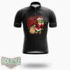 Merry Grrinchmas Christmas Cycling Jersey Kit - Short Sleeve Cycling Jersey-White