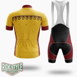 Mexico Cactus Cycling Jersey Outfit - Short Sleeve Cycling Jersey Kit-White
