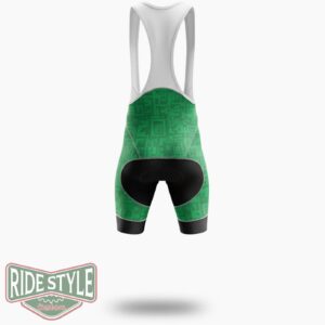 Mexico Cycling Jersey Outfit - Bib Shorts-White