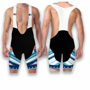 Minnesota States Cycling Jersey, USA Flag Men Women Jersey Full Kit - Bib Shorts-White