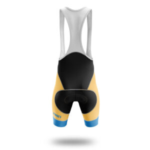 New Jersey State Flag Cycling Kit, Cycling Custom Name Jersey - Bib Shorts-White