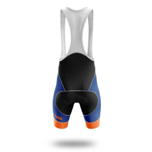 New York State Flag Cycling Kit, Cycling Custom Name Jersey - Copy - Bib Shorts-White