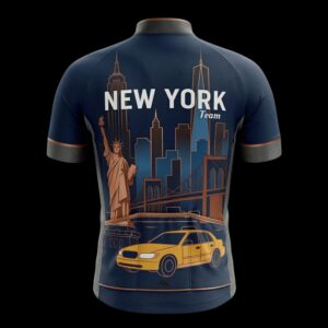 New York Team Cycling Jersey, Cycling Bicycle Shirt 1