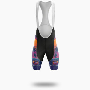 Nostalgia 80s Retro Cycling Jersey, 80s Memorial Bike Cycling Jersey - Bib Shorts-White