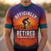 Officially Retired You Know Where To Find Me Cycling Jersey, Cycling Bicycle Shirt 1