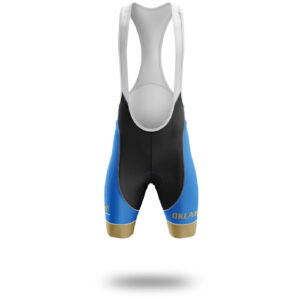 Oklahoma Flag Cycling Kit, Cycling Personalized Name Jersey - Bib Shorts-White