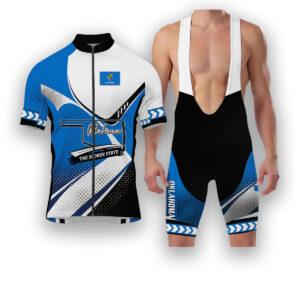 Oklahoma States Cycling Jersey, Maps Haftone Vintage Pattern Men Women Jersey Full Kit - Short Sleeve Cycling Jersey Kit-White