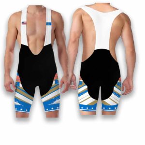 Oklahoma States Cycling Jersey, USA Flag Men Women Jersey Full Kit - Bib Shorts-White