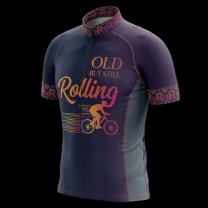 Old But Still Rolling Cycling Jersey, Cycling Bicycle Shirt 2