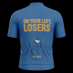 On Your Left Losers Cycling Jersey, Cycling Bicycle Shirt 3