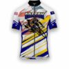 Oregon States Cycling Jersey, USA Flag Men Women Jersey Full Kit - Short Sleeve Cycling Jersey-White