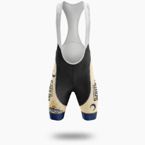 Palmetto State Bike Jersey, South Carolina Cycling Club Men's Cycling Jersey - Bib Shorts-White