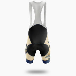 Palmetto State Bike Jersey, South Carolina Cycling Club Men's Cycling Jersey - Bib Shorts-White