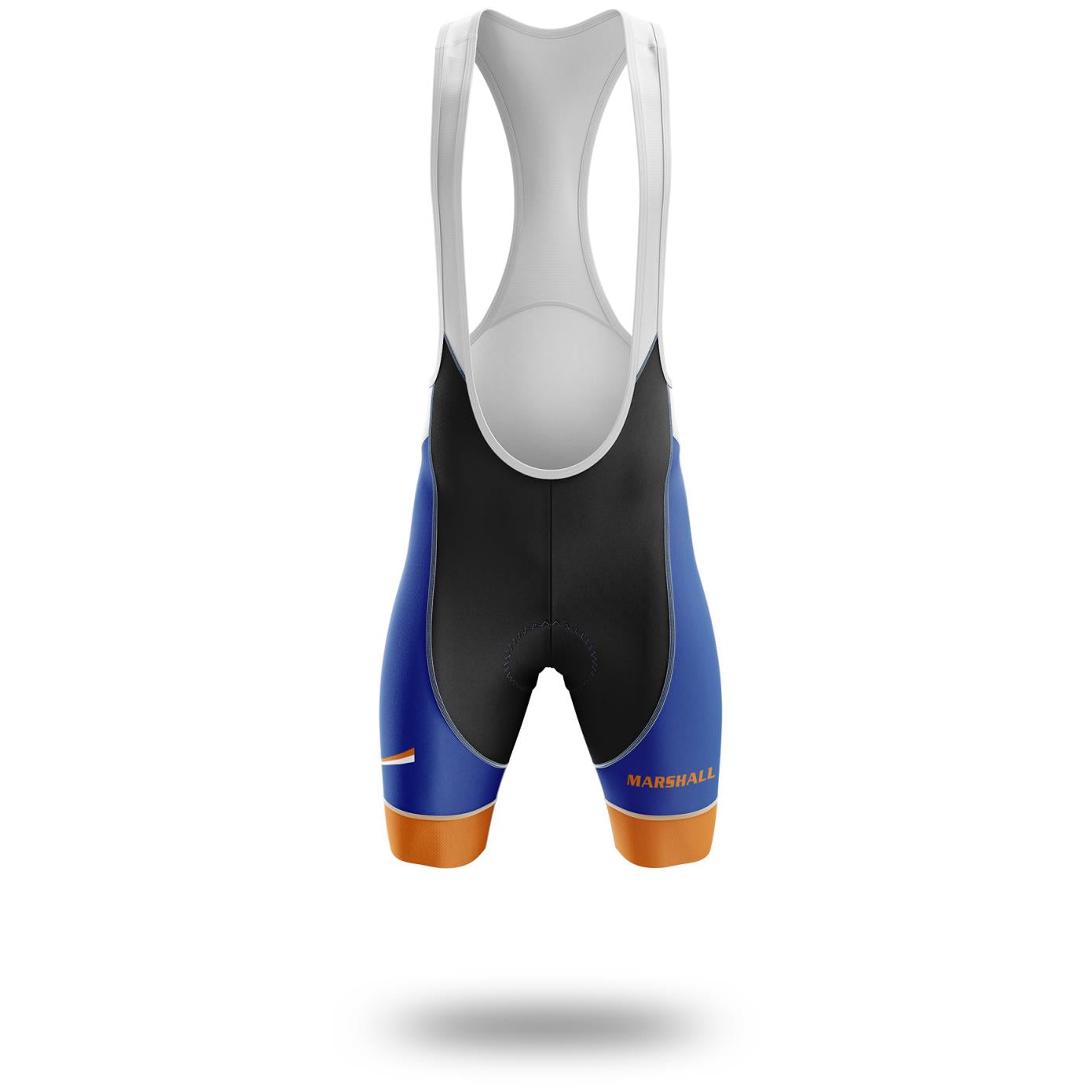 Personalized Name Marshall Islands Cycling Jersey, Marshall Islands Flag Cycling Set - Bib Shorts-White