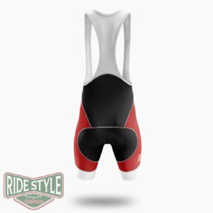 Red Friday Veterans Cycling Jersey Jersey, Remember Everyone Deployed Jersey Shirt - Bib Shorts-White