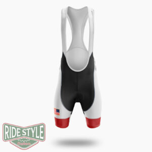 Red Friday Veterans Jersey, Remember Everyone Deployed, Red Friday USA Military Flag Jersey Shirt - Bib Shorts-White