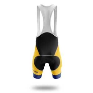 Rhode Island Flag Cycling Kit, Cycling Custom Your Name Jersey and Bib Short - Bib Shorts-White