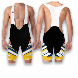 Rhode Island States Cycling Jersey, USA Flag Men Women Jersey Full Kit - Bib Shorts-White