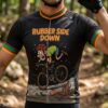 Rubber Side Down Cycling Jersey, Cycling Bicycle Shirt 1