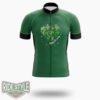 Saint Patrick's Day Heart Cycling Jersey Outfit - Short Sleeve Cycling Jersey-White