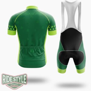 Shenanigans With My Gnomies St Patrick's Day Gnome Lover Cycling Jersey Outfit - Short Sleeve Cycling Jersey Kit-White