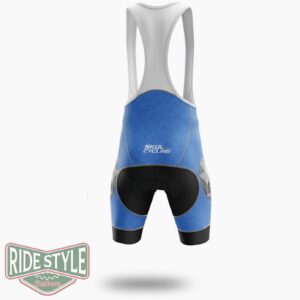 Skull Black Cycling Jersey Outfit - Bib Shorts-White