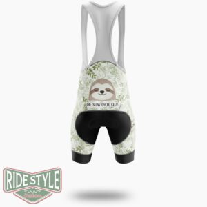 Solth The Slow Cycle Club Cycling Jersey Outfit - Bib Shorts-White