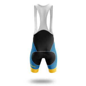South Dakota Flag Cycling Kit, Cycling Custom Your Name Jersey and Bib Short - Bib Shorts-White