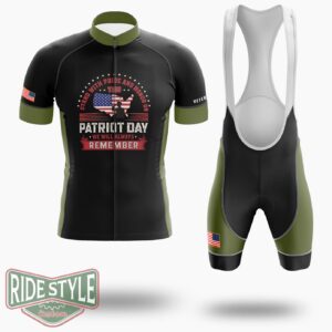 Stand With Pride And Honor On Memorial Day Cycling Jersey Kit - Short Sleeve Cycling Jersey Kit-White