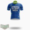 Strava Or It Didn't Happen Cycling Jersey Kit - Short Sleeve Cycling Jersey-White