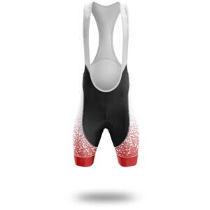 Tennessee Cycling Jersey, Tennessee Map Cycling Jersey - Bib Shorts-White