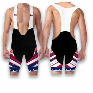 Texas States Cycling Jersey, USA Flag Men Women Jersey Full Kit - Bib Shorts-White