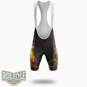 The Answer Is Beer Sorry What Was The Question Cycling Jersey Outfit - Bib Shorts-White