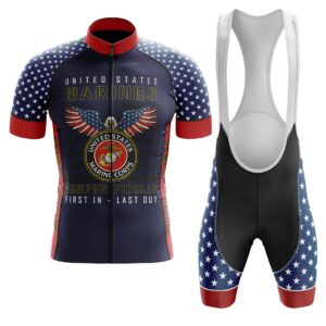 US Marine Corps Semper Fidelis Cycling Jersey or Bib Shorts, Cycling Kit