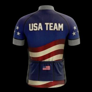 USA Team Cycling Jersey, Cycling Bicycle Shirt, Bib Short 2
