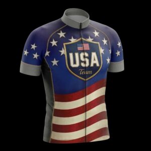 USA Team Cycling Jersey, Cycling Bicycle Shirt, Bib Short 3