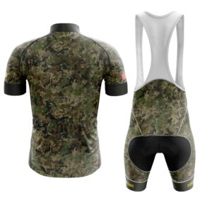 USMC Camo Cycling Kit, Marines The Few The Proud Camouflage Personalized Name Cycling Set