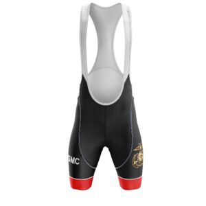 USMC First To Fight Cycling Jersey, Red Cycling Jersey Kit