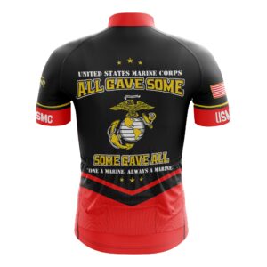 USMC United States Marine Corps Cycling Jersey - All Gave Some, Some Gave All Jersey & Bibs
