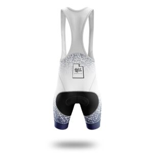 Utah Cycling Jersey, Utah Map Cycling Jersey - Bib Shorts-White