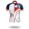 Utah Flag Cycling Kit, Cycling Custom Your Name Jersey and Bib Short - Short Sleeve Cycling Jersey-White