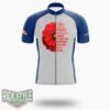 Veterans Day Lest We Forget Red Poppy Flower Usa Memorial Cycling Jersey Kit - Short Sleeve Cycling Jersey-White