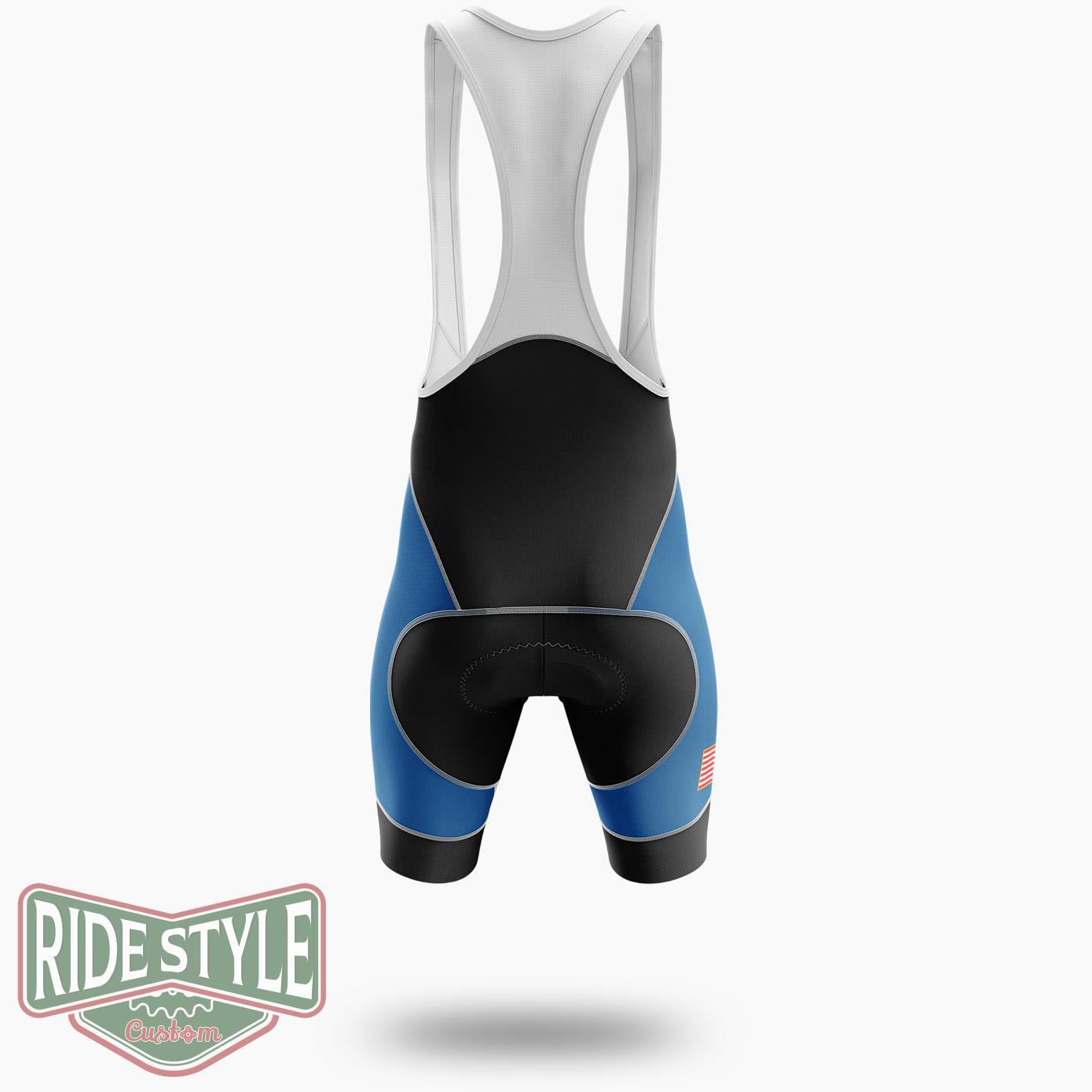 Vintage I Have Two Titles Veteran Classic Cycling Jersey - Bib Shorts-White