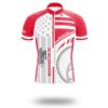 Washington DC Flag Cycling Kit, Cycling Custom Your Name Jersey and Bib Short - Short Sleeve Cycling Jersey-White