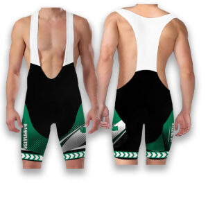 Washington States Cycling Jersey, Maps Haftone Vintage Pattern Men Women Jersey Full Kit - Bib Shorts-White